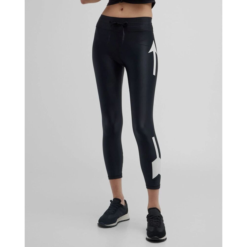 THE UPSIDE Arrow 7/8 Workout Leggings Black Sz 6